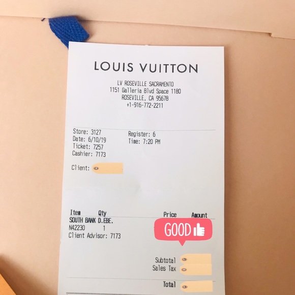 🔥NEW! Gorgeous LOUIS VUITTON Damier Ebene Southbank Besace Crossbody - Picture 16 of 16